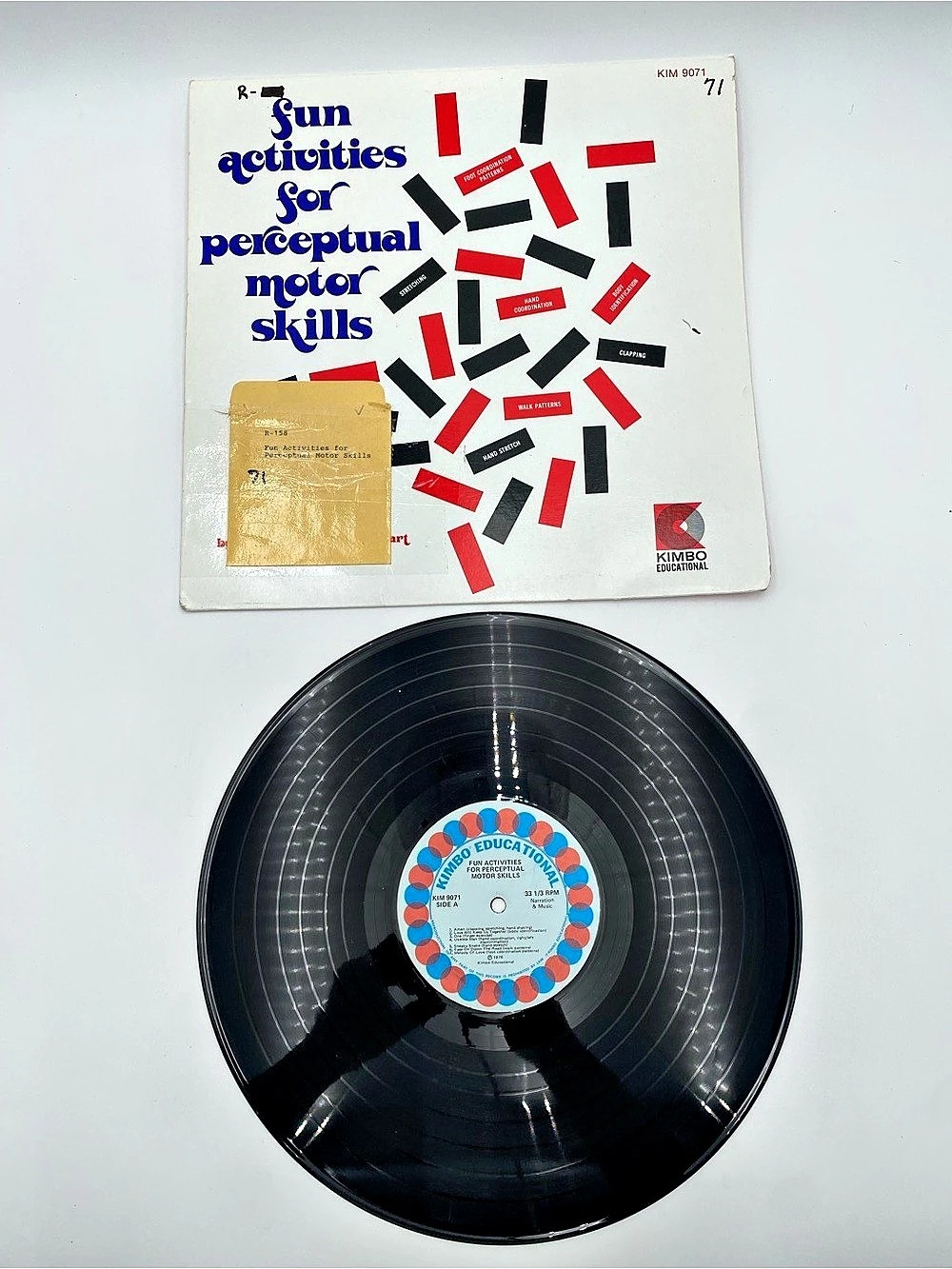 Educational Record Sales Fun Activities for Perceptual Motor Skills Vinyl